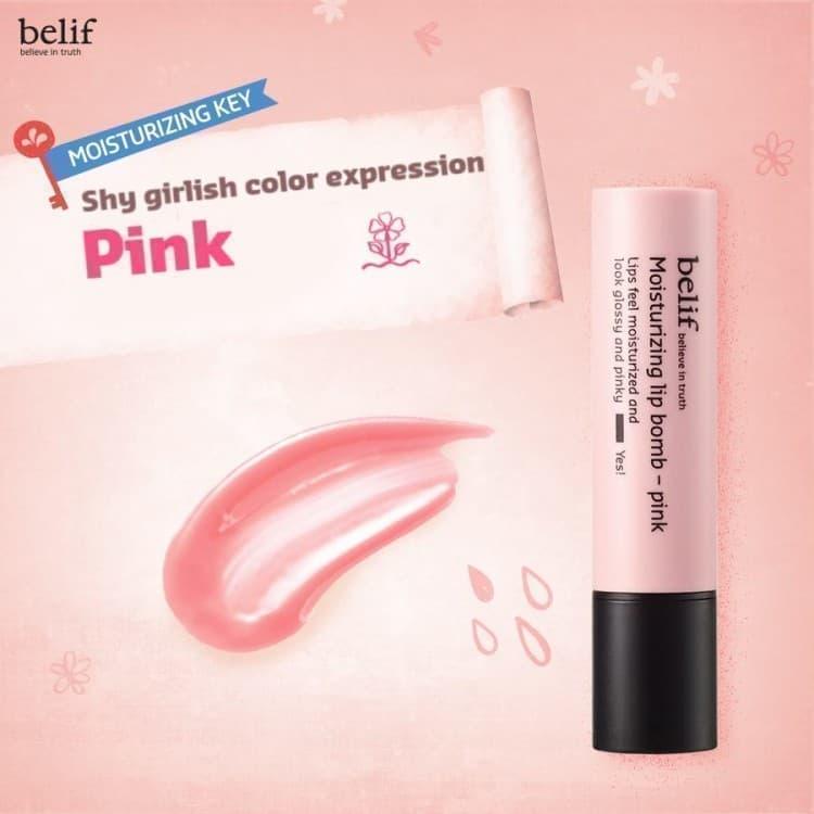 belif Moisturizing Lip Bomb 3g - Pink