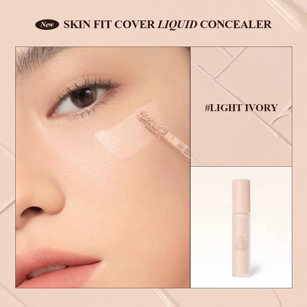 3CE Skin Fit Cover Liquid Concealer 5.2g