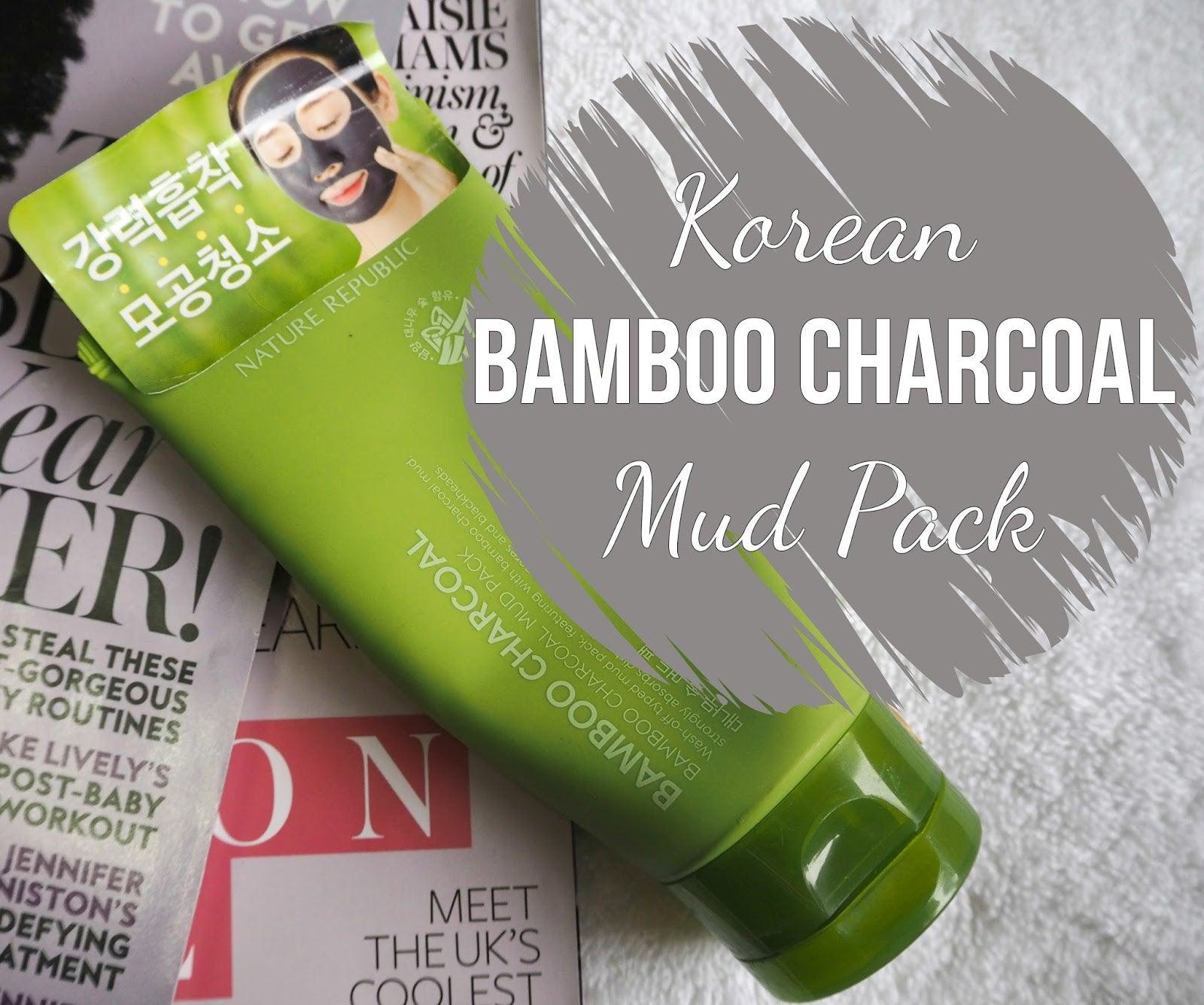 [NATURE REPUBLIC] Bamboo Charcoal Mud Pack 150g