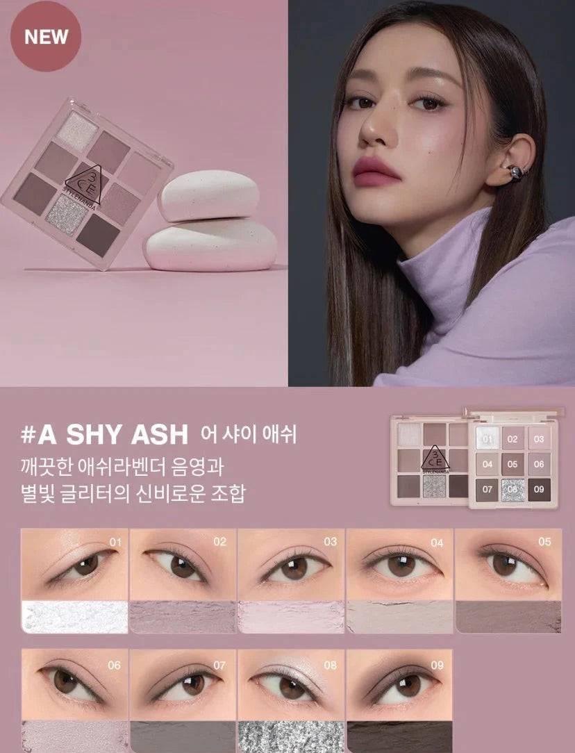 3CE Multi Eye Color Palette #A SHY ASH