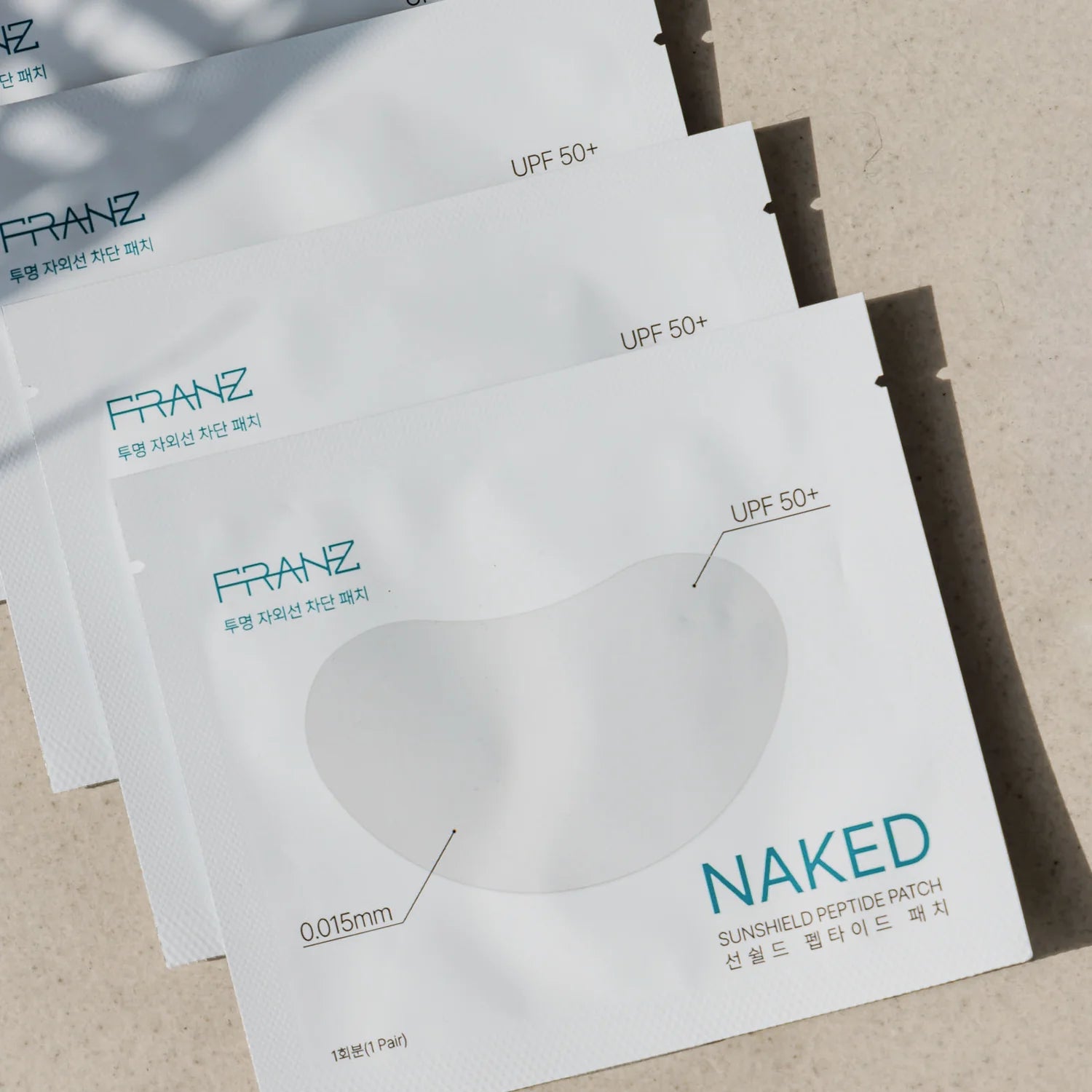 FRANZ NAKED Sunshield Peptide Patch 4 pairs [US, Japan, Germany, India, UK, Uae, France, Italy, Brazil, Canada, Russia, South Africa, Australia, Kuwait, Mexico, Indonesia, Netherlands, Saudi Arabia, UKRAIN, Finland, POLAND, Singapore, Malaysia ]