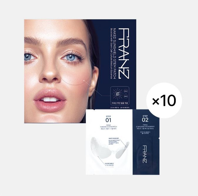 FRANZ NAKED Sunshield Stem Patch 4pairs / 10pairs [US, Japan, Germany, India, UK, Uae, France, Italy, Brazil, Canada, Russia, South Africa, Australia, Kuwait, Mexico, Indonesia, Netherlands, Saudi Arabia, UKRAIN, Finland, POLAND, Singapore, Malaysia ]