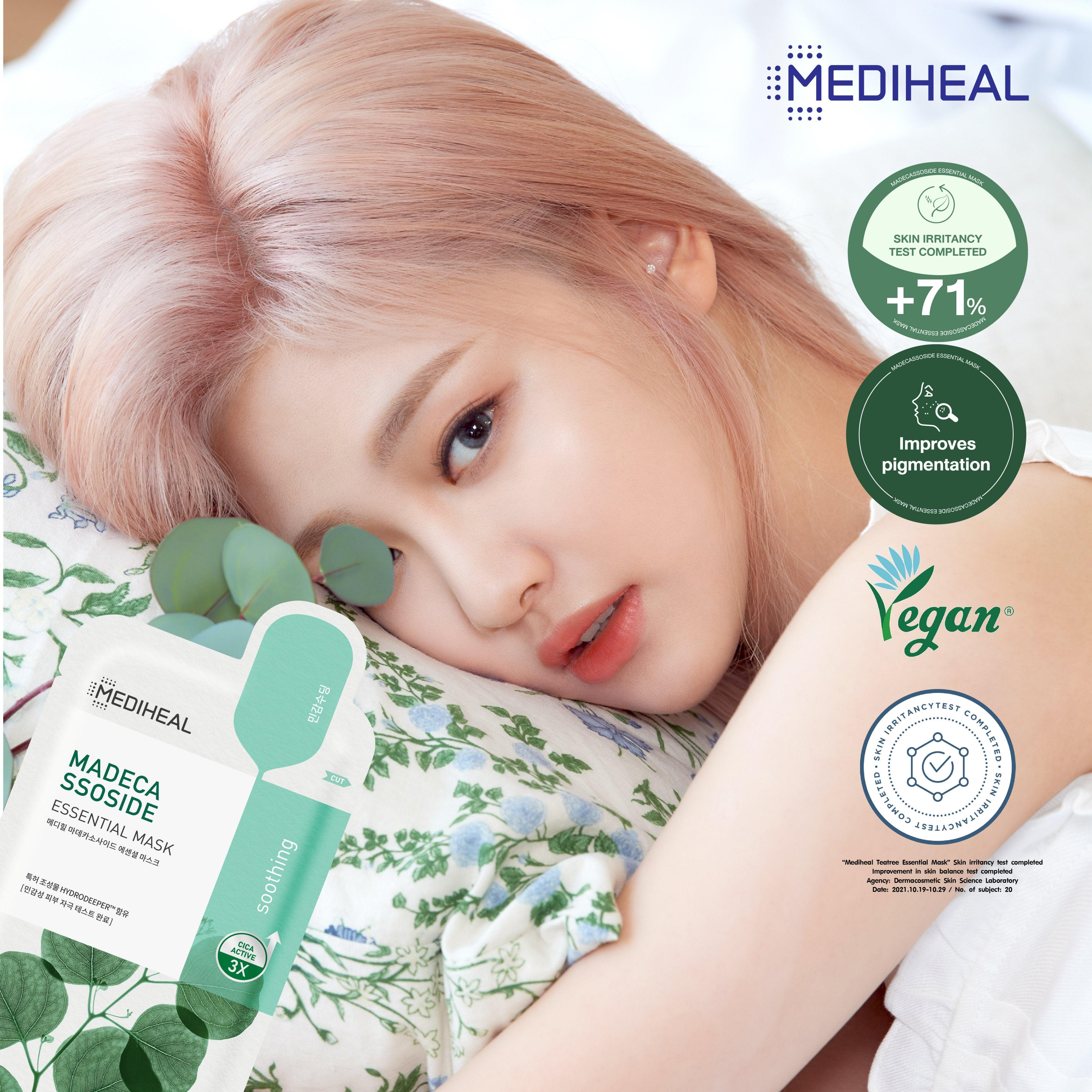 MEDIHEAL Madecassoside Essential Mask Sheet 10 PC