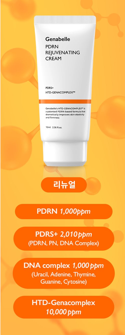 Genabelle PDRN Rejuvenating Cream 70ml [US, Japan, Germany, India, UK, Uae, France, Italy, Brazil, Canada, Russia, South Africa, Australia, Kuwait, Mexico, Indonesia, Netherlands, Saudi Arabia, UKRAIN, Finland, POLAND, Singapore, Malaysia ]