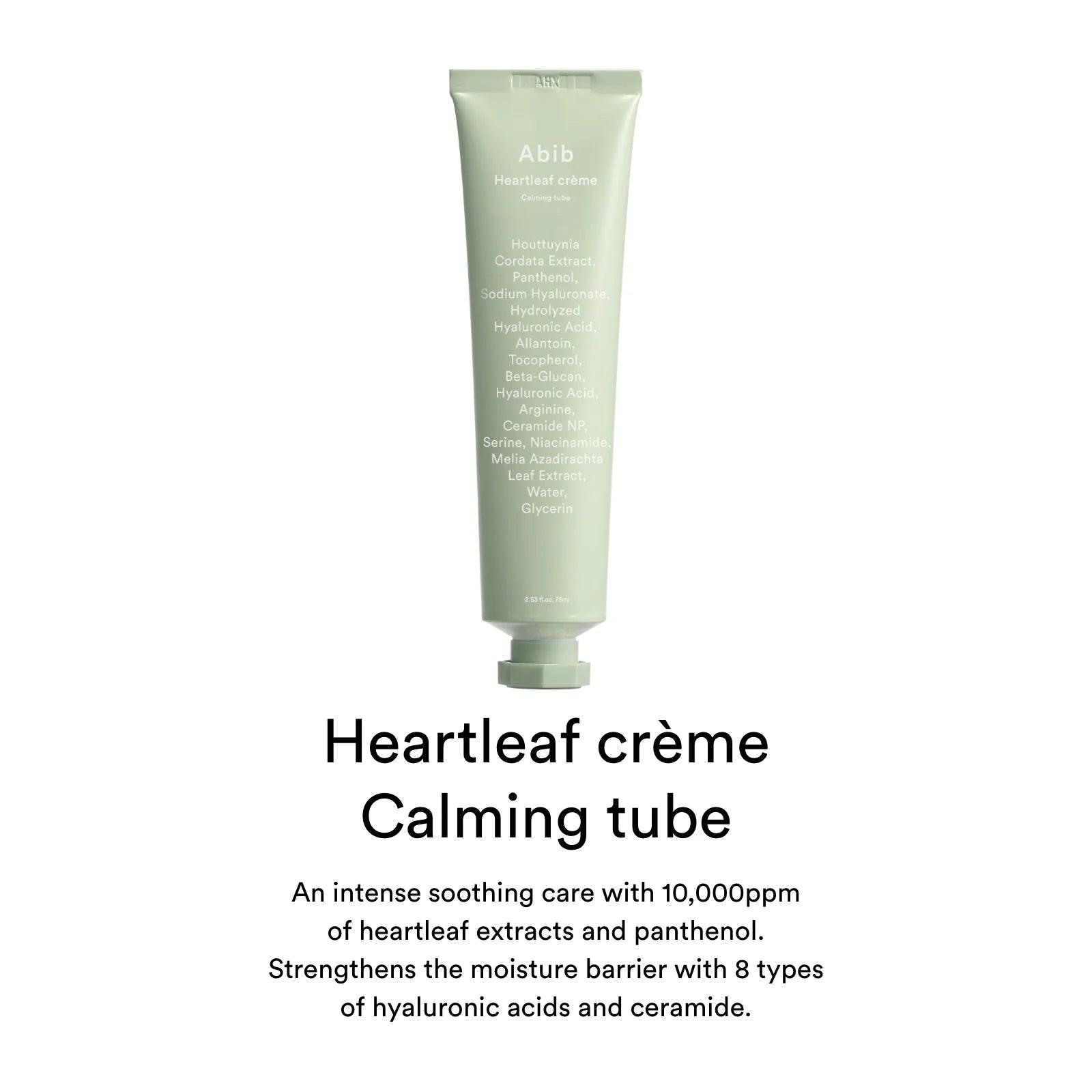 Abib Heartleaf crème Calming tube 75ml