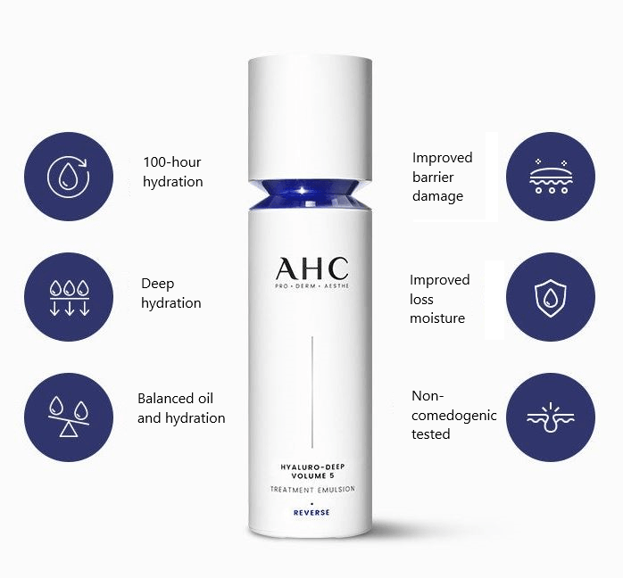 AHC Hyaluro Deep Volume 5 Treatment Emulsion 100ml