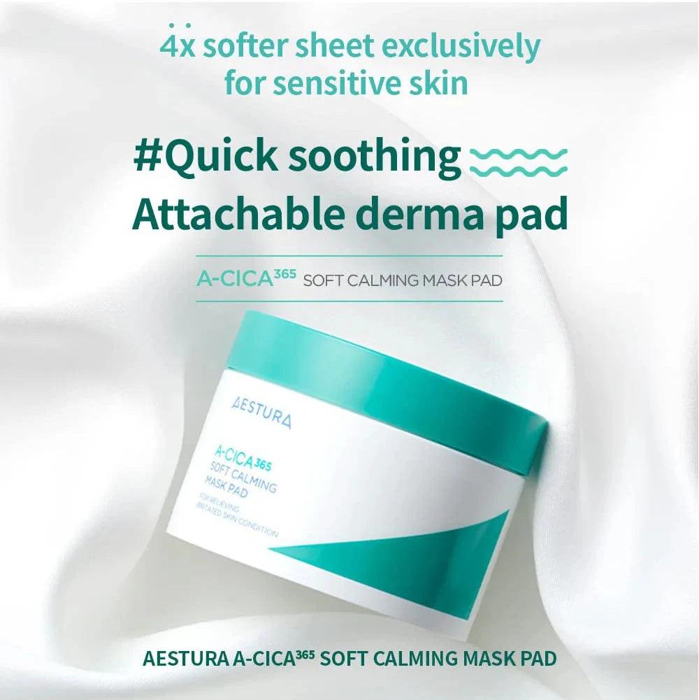 AESTURA A-Cica 365 Soft Calming Mask Pad (60 Pads)