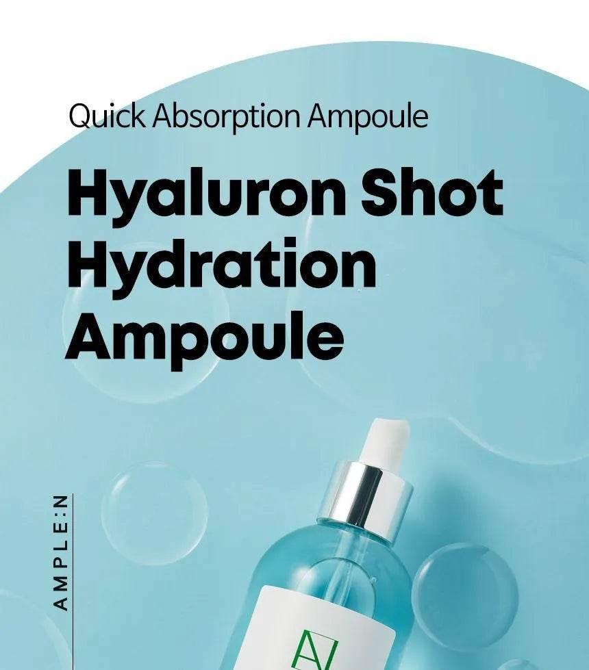 AMPLE:N Hyaluron Shot Ampoule 30ml - KimYoung K-beauty Shop