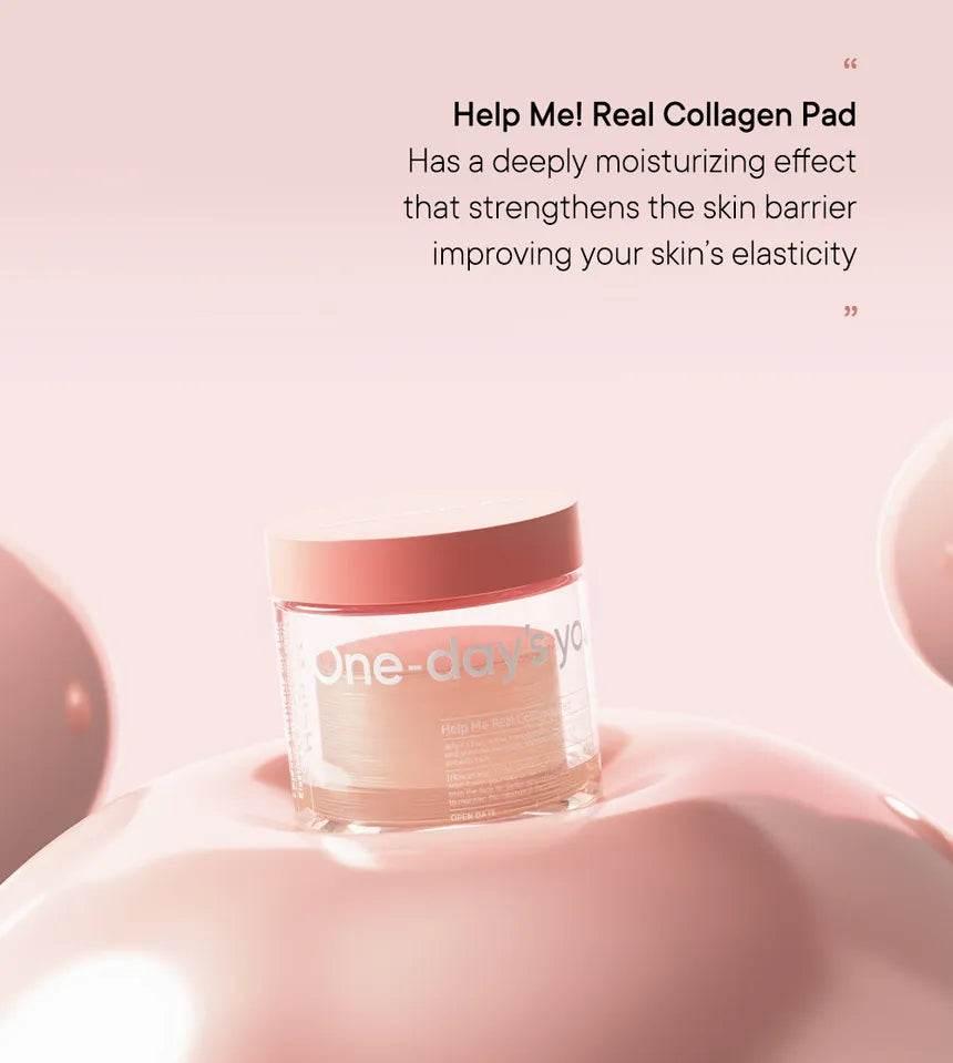 One-day's you Help Me! Real Collagen Pad 130ml(70 pads) - KimYoung K-beauty Shop