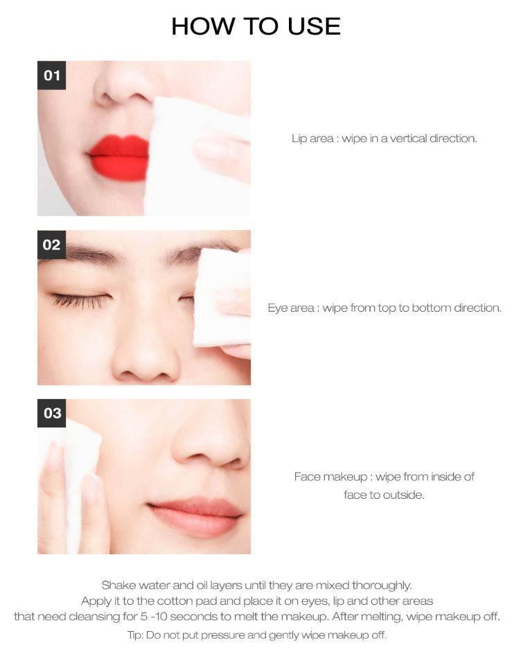 RNW DER. CLEAR Gentle Lip & Eye Makeup Remover 120ml [US, Japan, Germany, India, UK, Uae, France, Italy, Brazil, Canada, Russia, South Africa, Australia, Kuwait, Mexico, Indonesia, Netherlands, Saudi Arabia, UKRAIN, Finland, POLAND, Singapore, Malaysia ]