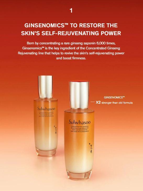 Sulwhasoo Concentrated Ginseng Rejuvenating Emulsion 125ml