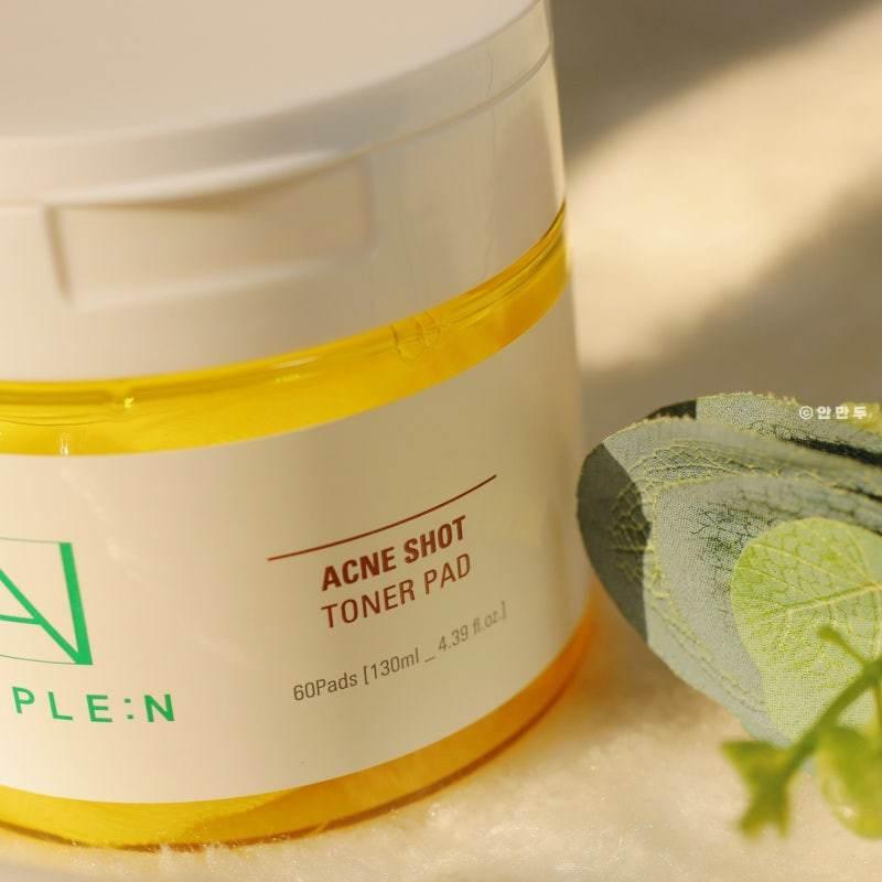 AMPLE:N Acne Shot Toner Pad 130ml - KimYoung K-beauty Shop