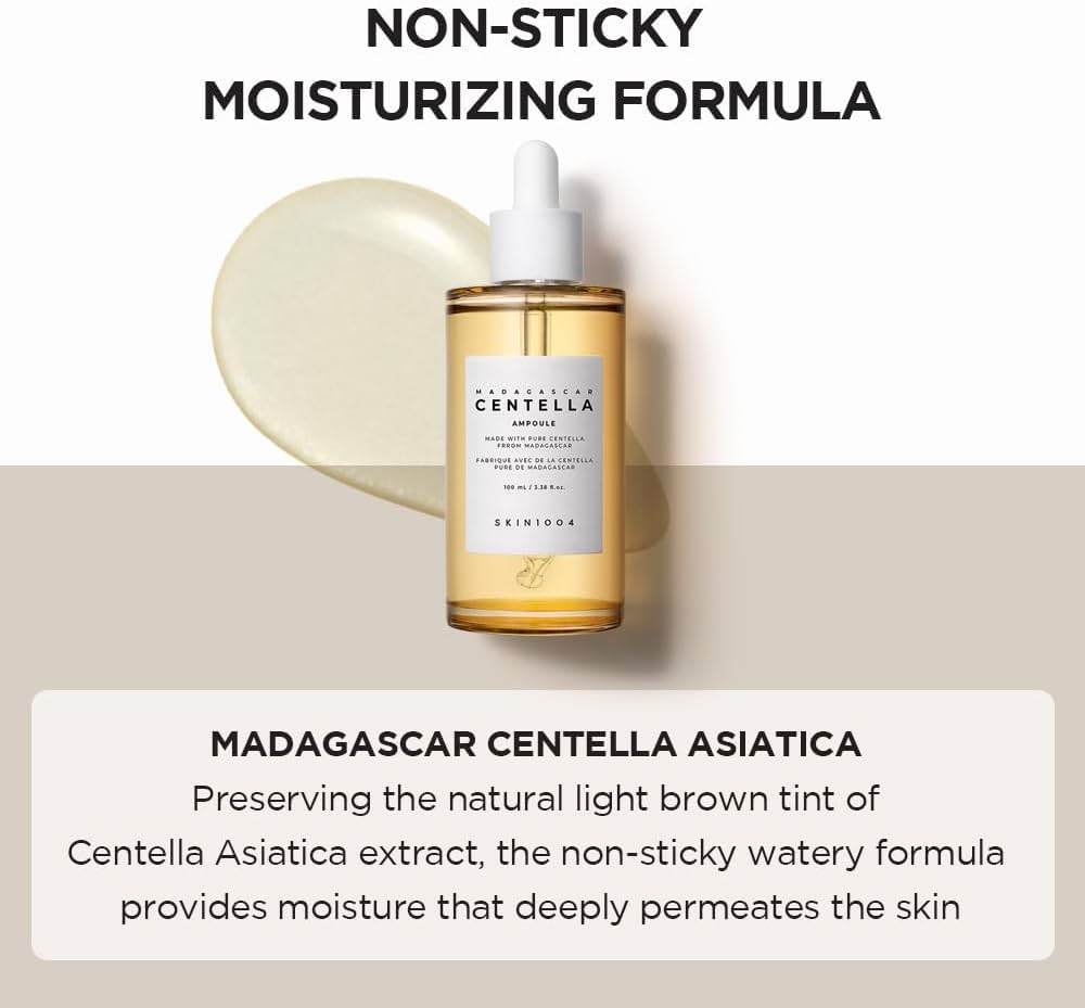 SKIN 1004 Madagascar Centella Ampoule [US, Japan, Germany, India, UK, Uae, France, Italy, Brazil, Canada, Russia, South Africa, Australia, Kuwait, Mexico, Indonesia, Netherlands, Saudi Arabia, UKRAIN, Finland, POLAND, Singapore, Malaysia ]