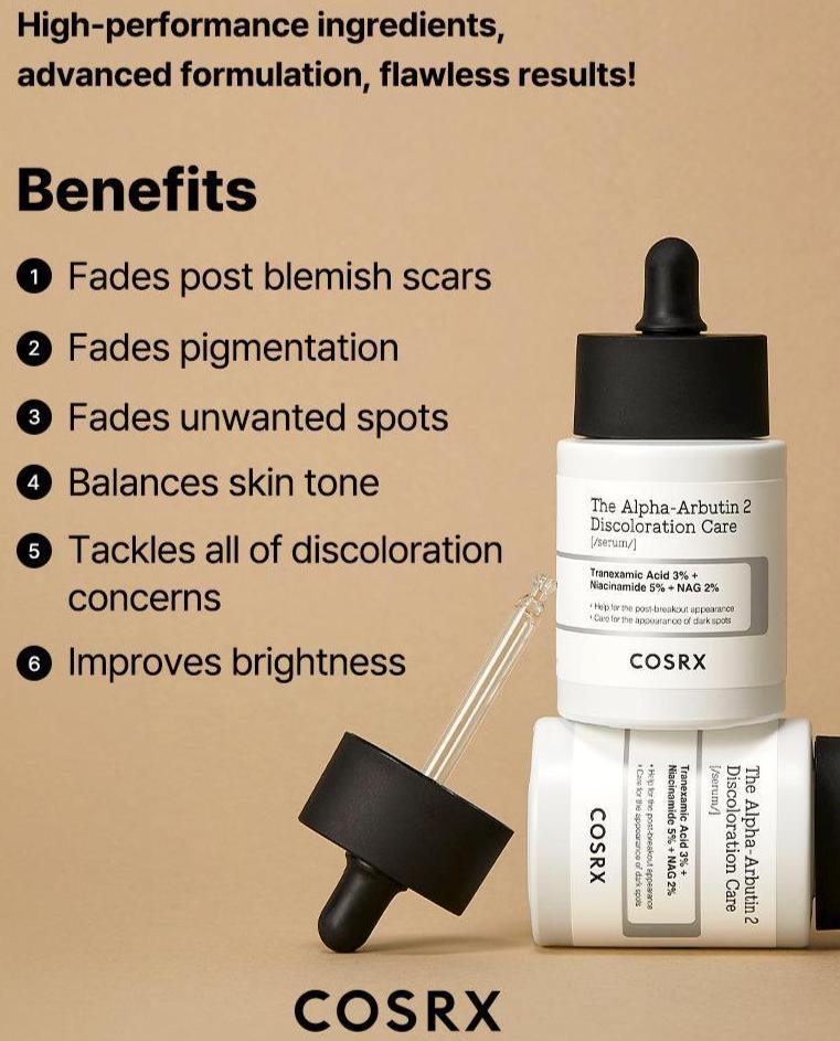 COSRX The Alpha-Arbutin 2 Discoloration Care Serum 50ml