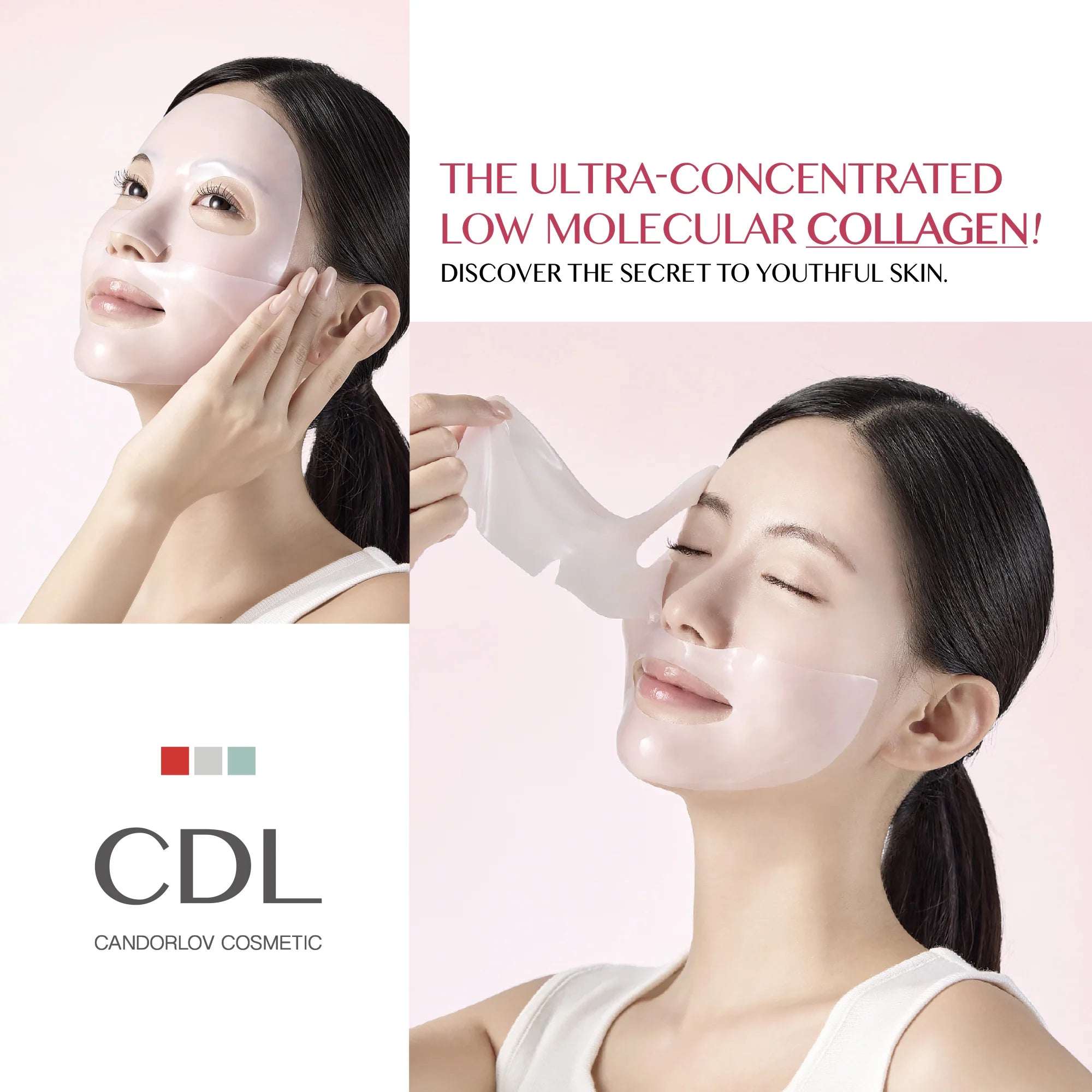 CDL Candorlov Ultra-Low Molecular CollagenMode Lifting Mask 5 EA [US, Japan, Germany, India, UK, Uae, France, Italy, Brazil, Canada, Russia, South Africa, Australia, Kuwait, Mexico, Indonesia, Netherlands, Saudi Arabia, UKRAIN, Finland, POLAND, Singapore, Malaysia ]