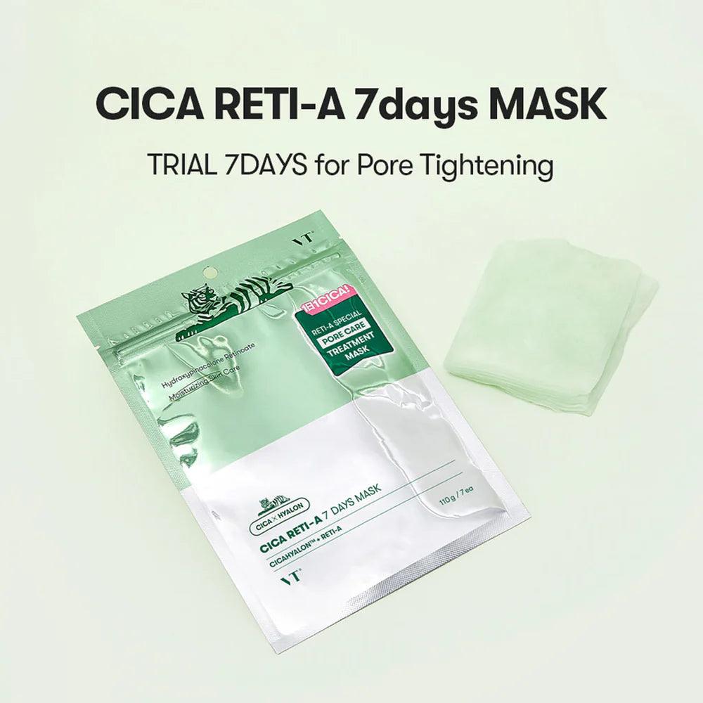 VT Cica Reti-A 7 Days Mask 110g (Copy) - KimYoung K-beauty Shop