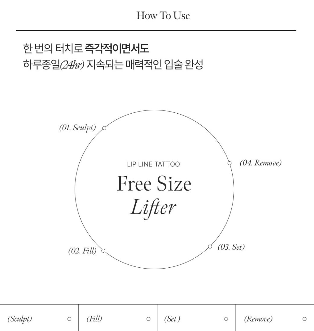 XOUL FreeSize Lifter Lip Tatoo [Peel off lip liner] [US, Japan, Germany, India, UK, Uae, France, Italy, Brazil, Canada, Russia, South Africa, Australia, Kuwait, Mexico, Indonesia, Netherlands, Saudi Arabia, UKRAIN, Finland, POLAND, Singapore, Malaysia ]