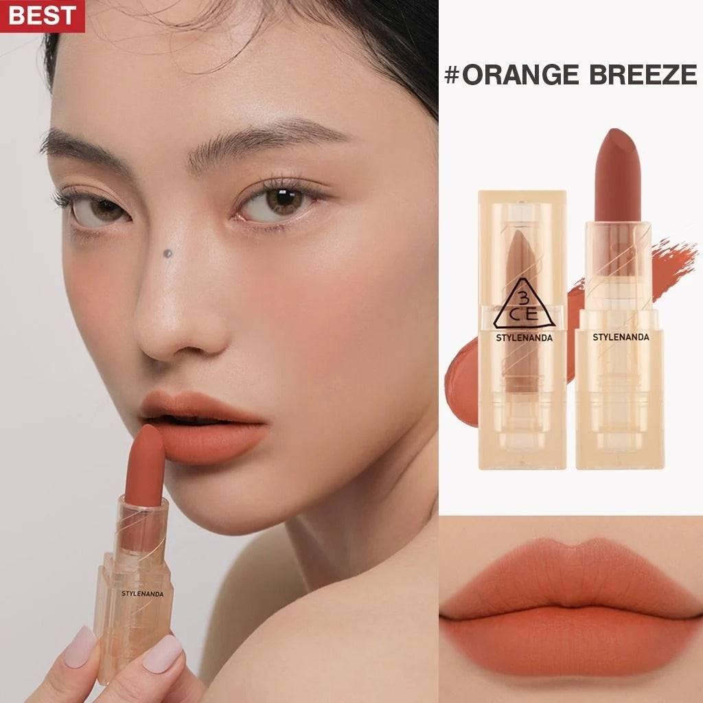 3CE Soft Matte Lipstick 3.5g (Warm VS Cool) (6 Colors)