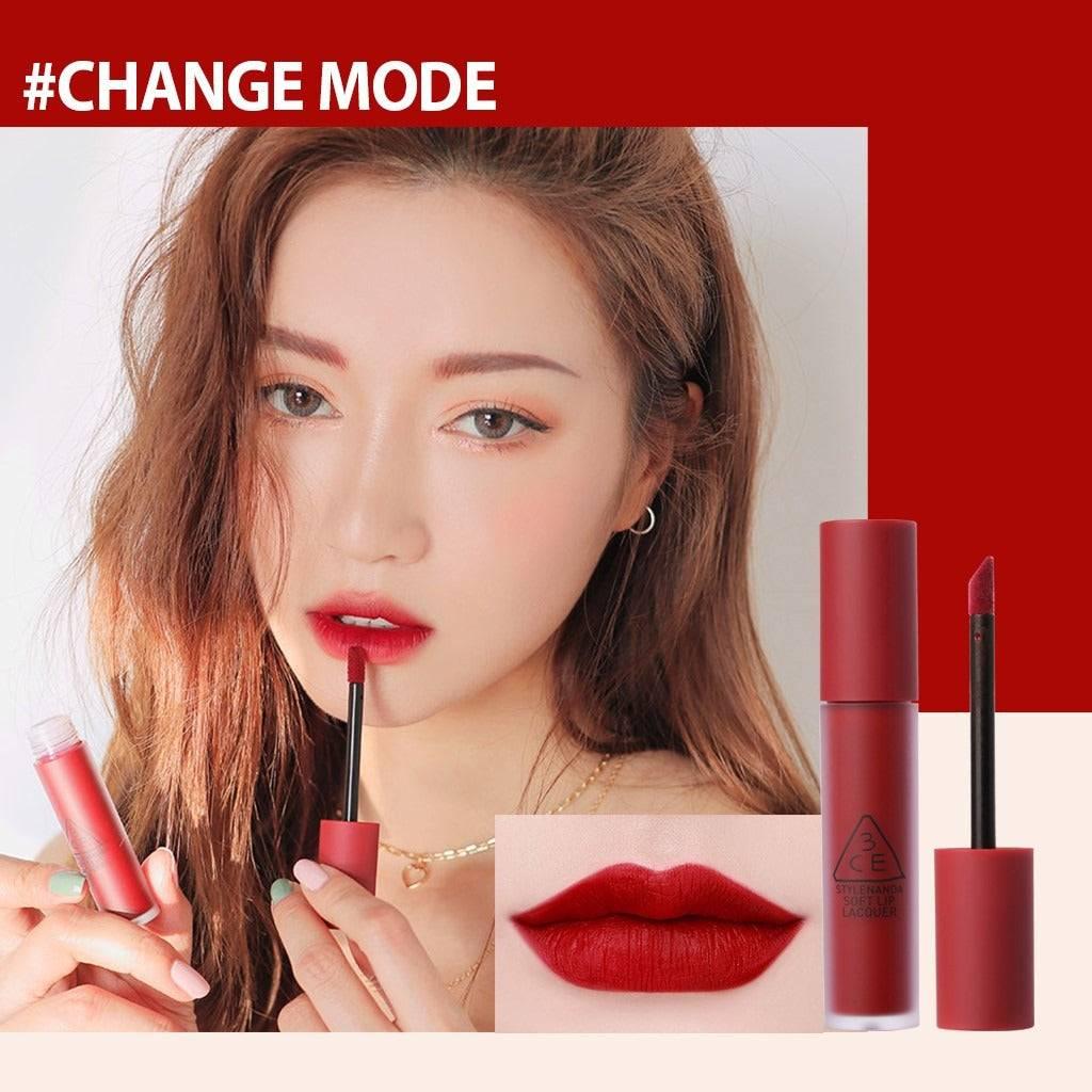 3CE SOFT LIP LACQUER 6g #CHANGE MODE