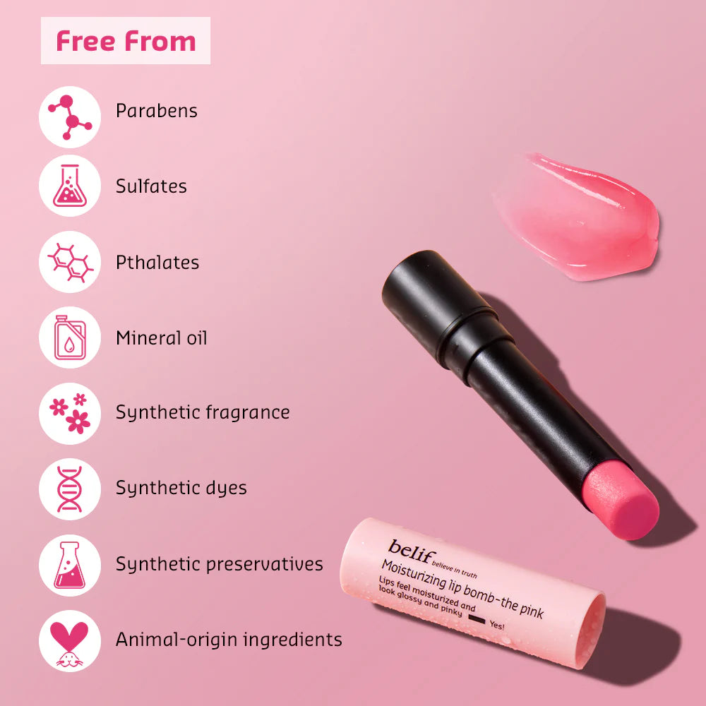 belif Moisturizing Lip Bomb 3g - Pink