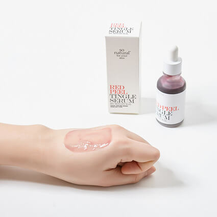 [so natural] Red Peel Tingle Serum 35ml [US, Japan, Germany, India, UK, Uae, France, Italy, Brazil, Canada, Russia, South Africa, Australia, Kuwait, Mexico, Indonesia, Netherlands, Saudi Arabia, UKRAIN, Finland, POLAND, Singapore, Malaysia ]