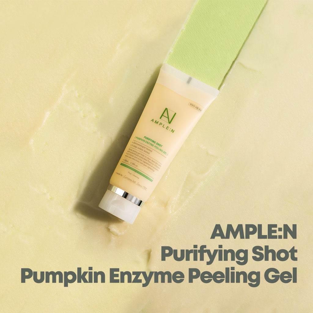 AMPLE:N Purifying Shot Pumpkin Enzyme Peeling Gel 100ml (Copy) - KimYoung K-beauty Shop