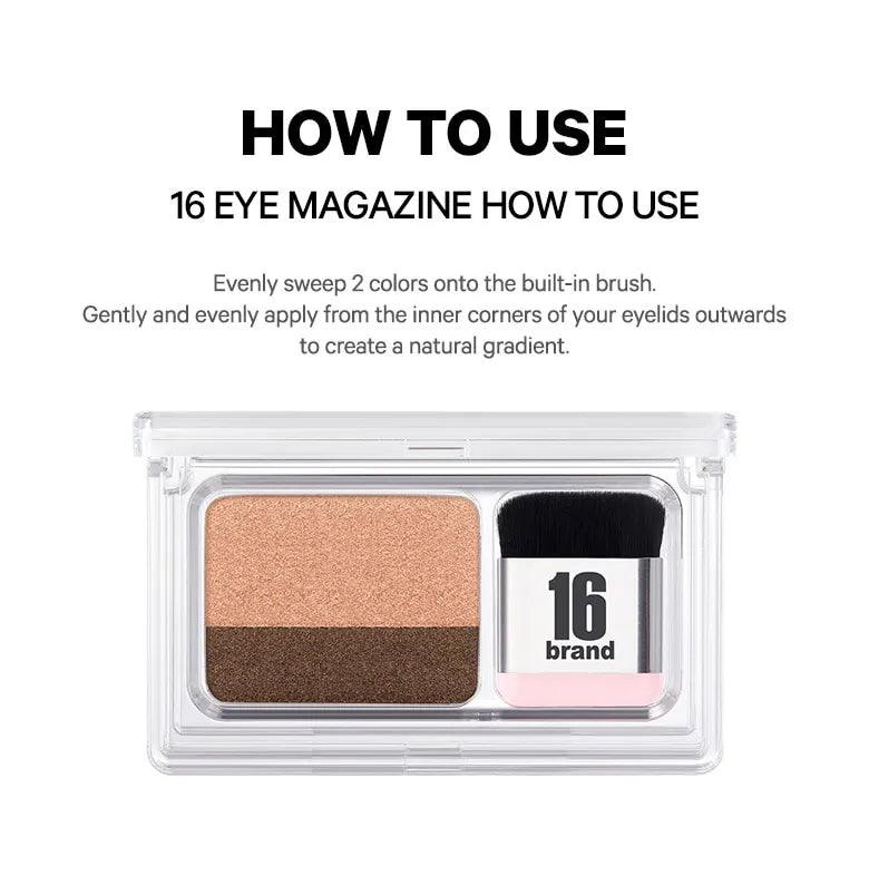 16BRAND Sixteen Eye Magazine (7colors)