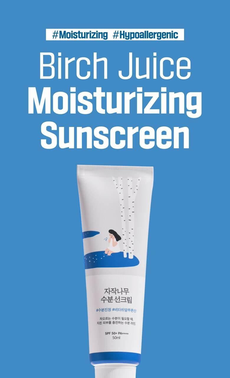 Round Lab Birch Juice Moisturizing Sunscreen 50ml (SPF 50+,PA++++) (Copy) - KimYoung K-beauty Shop