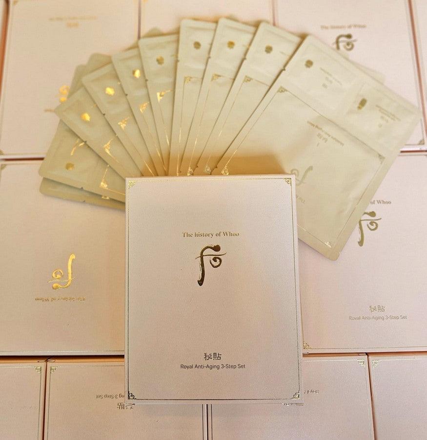 [The History of Whoo] BICHUP 3 STEP MOISTURE ANTI-AGING MASK 27g X 5ea