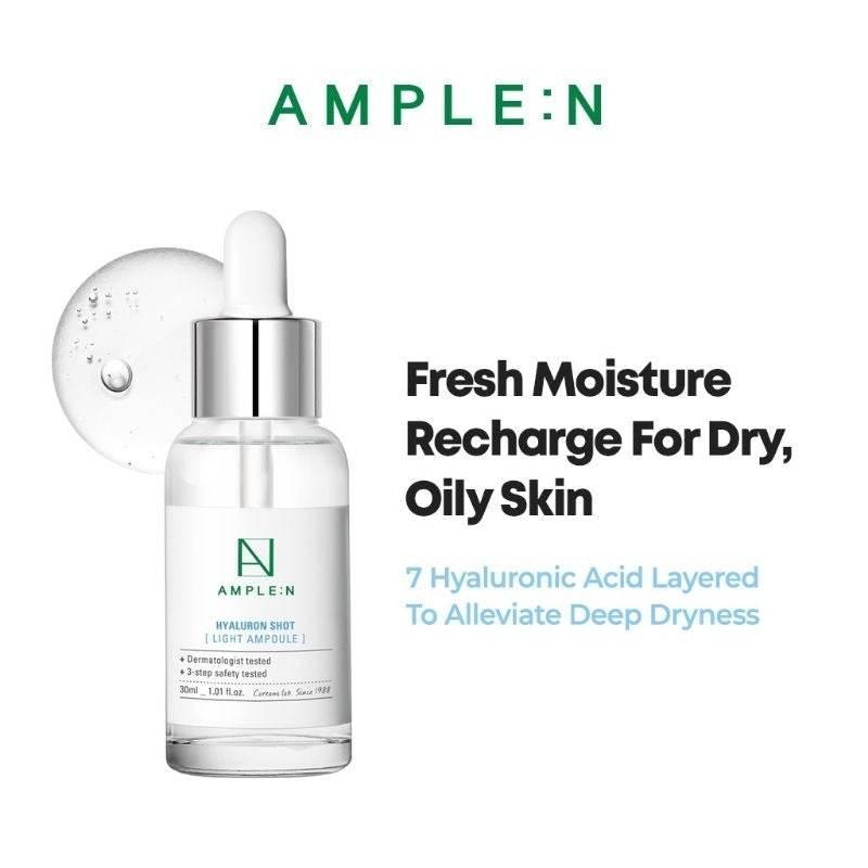 AMPLE:N Hyaluron Shot Light Ampoule Jumbo 100ml - KimYoung K-beauty Shop