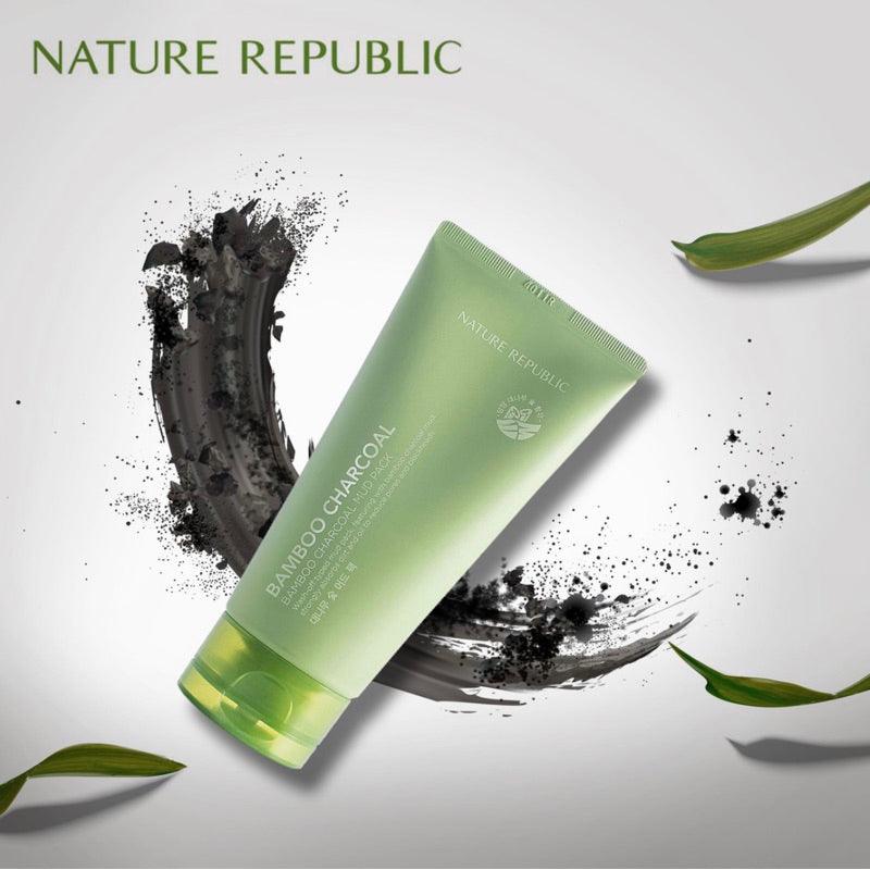 [NATURE REPUBLIC] Bamboo Charcoal Mud Pack 150g