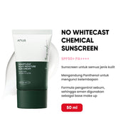 Anua Heartleaf Silky Moisture Sunscreen SPF50+ - 50ml+50ml (Double Pack) [US, Japan, Germany, India, UK, Uae, France, Italy, Brazil, Canada, Russia, South Africa, Australia, Kuwait, Mexico, Indonesia, Netherlands, Saudi Arabia, UKRAIN, Finland, POLAND, Singapore, Malaysia ]