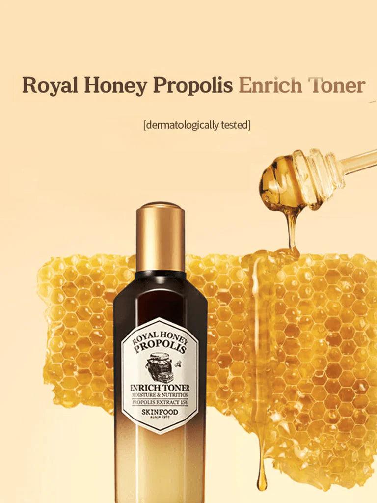 SKINFOOD Royal Honey Propolis Enrich Toner 160ml (Copy) - KimYoung K-beauty Shop