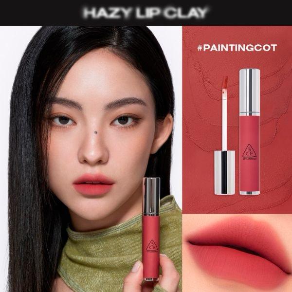 3CE Hazy Lip Clay 4g (12 Colors)