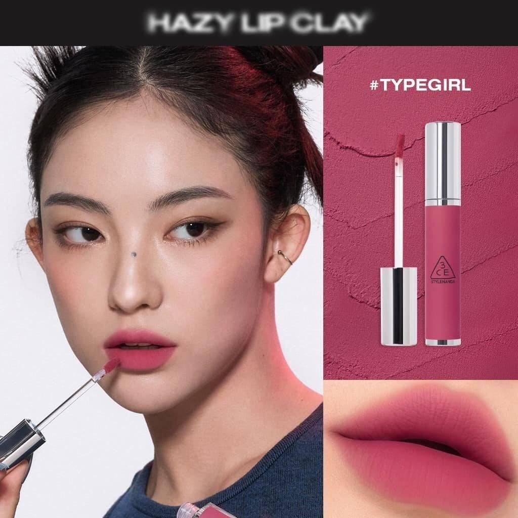 3CE Hazy Lip Clay 4g (12 Colors)