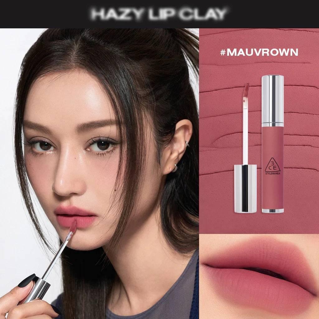 3CE Hazy Lip Clay 4g (12 Colors)