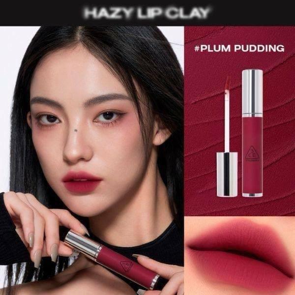 3CE Hazy Lip Clay 4g (12 Colors)