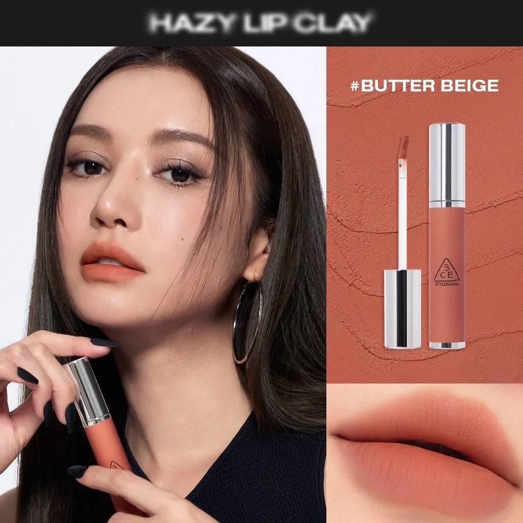 3CE Hazy Lip Clay 4g (12 Colors)