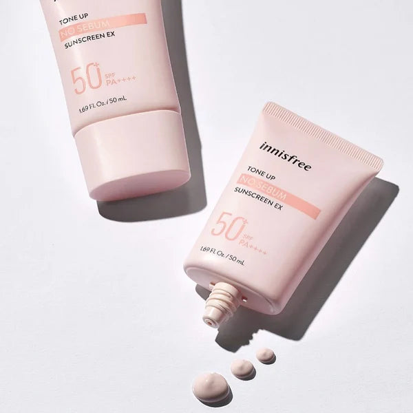 Innisfree Tone Up No Sebum Sunscreen SPF50+ PA++++ 50ml