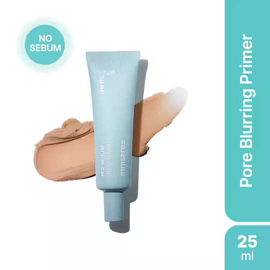 innisfree No Sebum Blur Primer 25ml [US, Japan, Germany, India, UK, Uae, France, Italy, Brazil, Canada, Russia, South Africa, Australia, Kuwait, Mexico, Indonesia, Netherlands, Saudi Arabia, UKRAIN, Finland, POLAND, Singapore, Malaysia ]
