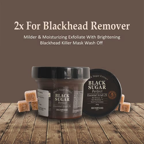 Skinfood Black Sugar Perfect Essential scrub 2X