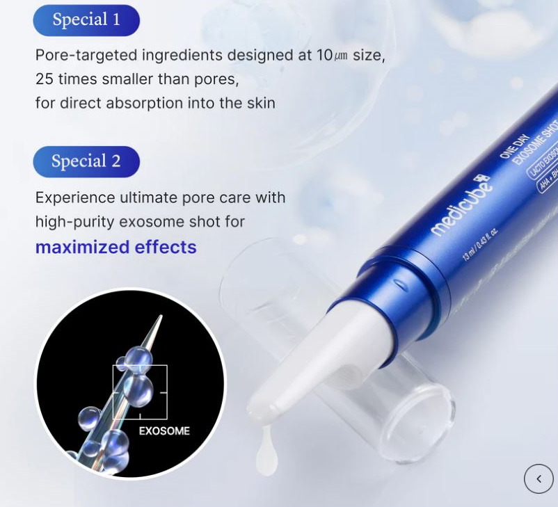 medicube Zero Exosome Shot 30ml (2000/7500) [US, Japan, Germany, India, UK, Uae, France, Italy, Brazil, Canada, Russia, South Africa, Australia, Kuwait, Mexico, Indonesia, Netherlands, Saudi Arabia, UKRAIN, Finland, POLAND, Singapore, Malaysia ]