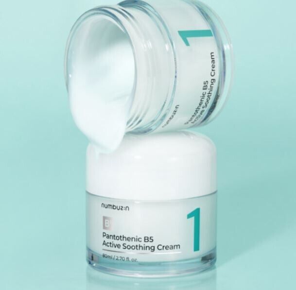 numbuzin No.1 Pantothenic B5 Active Soothing Cream [US, Japan, Germany, India, UK, Uae, France, Italy, Brazil, Canada, Russia, South Africa, Australia, Kuwait, Mexico, Indonesia, Netherlands, Saudi Arabia, UKRAIN, Finland, POLAND, Singapore, Malaysia ]