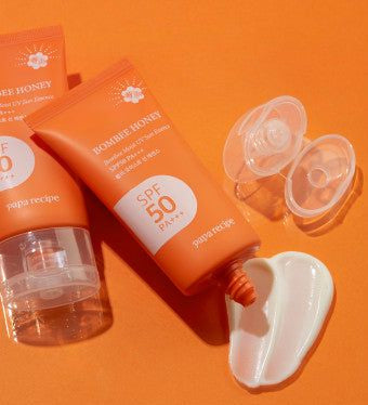 papa recipe Bombee Moist Sun Essence SPF50+ PA+++ 50ml [US, Japan, Germany, India, UK, Uae, France, Italy, Brazil, Canada, Russia, South Africa, Australia, Kuwait, Mexico, Indonesia, Netherlands, Saudi Arabia, UKRAIN, Finland, POLAND, Singapore, Malaysia ]