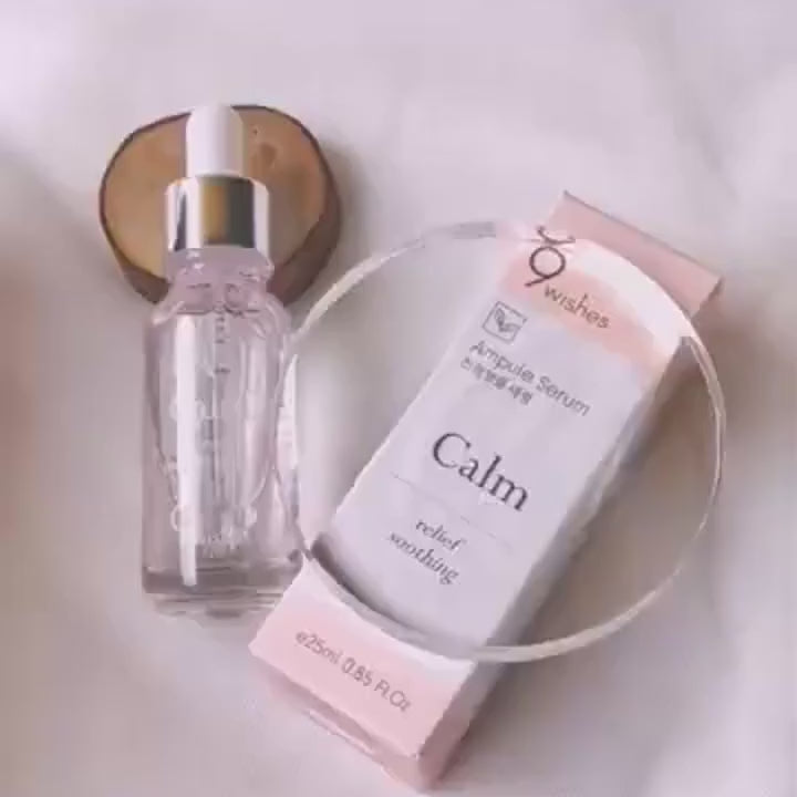 Load video: 9wishes Perfect Ampule Serum Calm 25ml