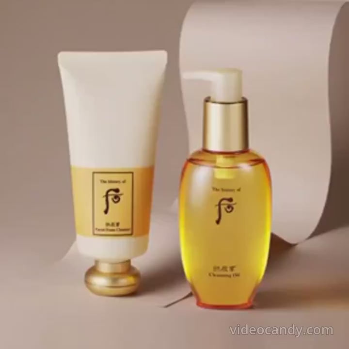 Cargar vídeo: The History of Whoo - GONGJINHYANG Facial Foam Cleanser 180ml