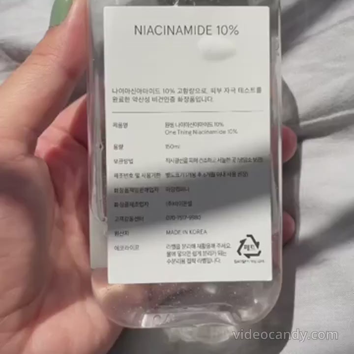 Video laden: [ONE THING] Niacinamide 10% Toner 300ml