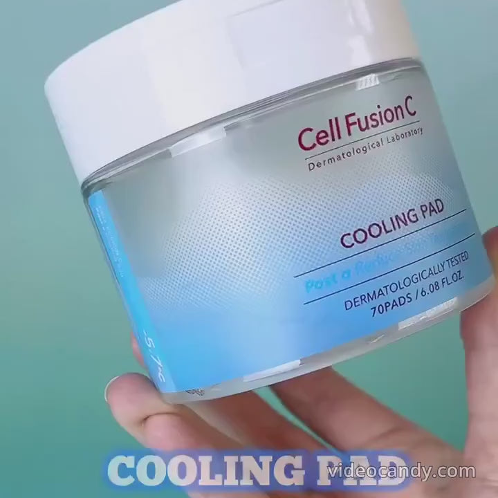 Cargar vídeo: [Cell Fusion C] Post Alpha Cooling Pad (70 Pads) 180ml