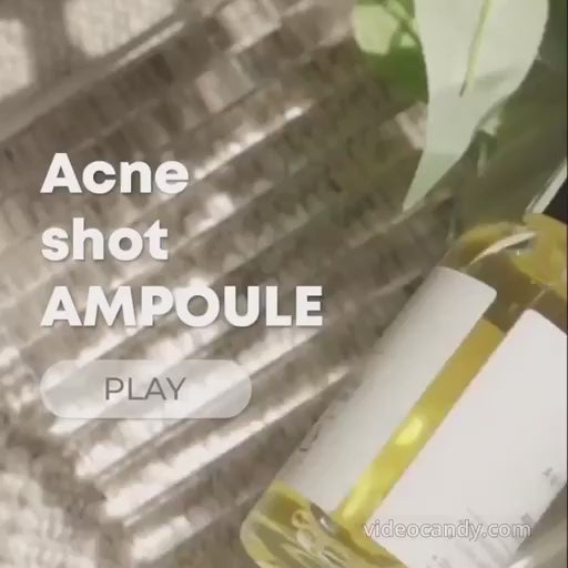 Load video: AMPLE:N Acne Shot Ampoule 30ml