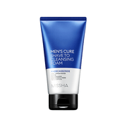 MISSHA Men's Cure Shave To Cleansing Foam 150ml [US, Japan, Germany, India, UK, Uae, France, Italy, Brazil, Canada, Russia, South Africa, Australia, Kuwait, Mexico, Indonesia, Netherlands, Saudi Arabia, UKRAIN, Finland, POLAND, Singapore, Malaysia ]